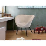 Ozome Chenille Accent Chair - Beige