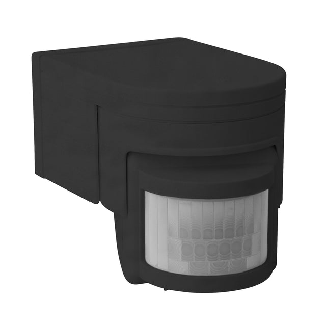 PIR Motion Sensor IP44 77mm JQ L B Black