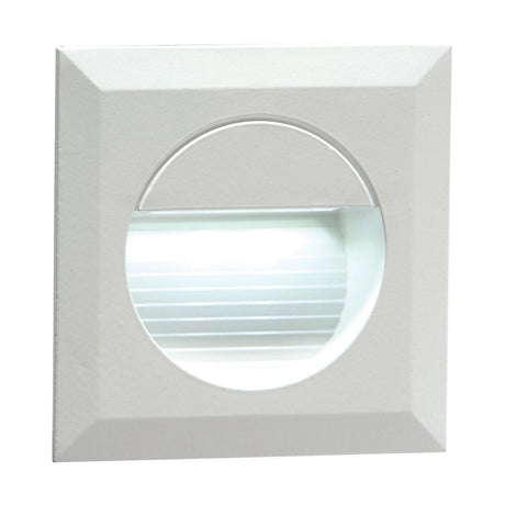 This Recessed Square Outdoor LED Wall Light features a circular opening in the center and is perfect for discreetly illuminating staircases or pathways. Boasting an IP54 rating, its clean and minimalist design is ideal for contemporary indoor or outdoor environments.