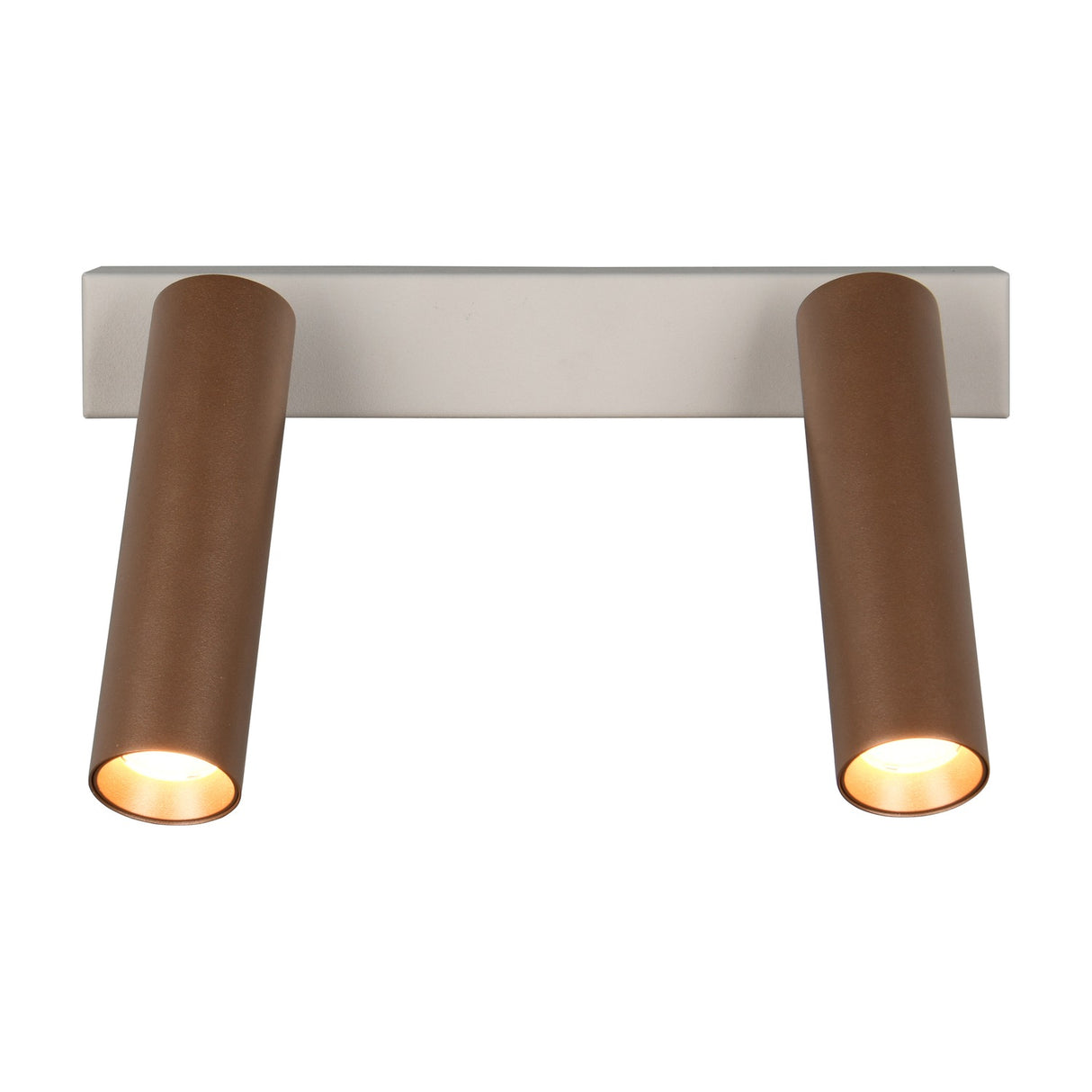 Ambala 2 Light LED Spotlight – Coffee