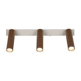 Ambala 3 Light LED Spotlight – Coffee