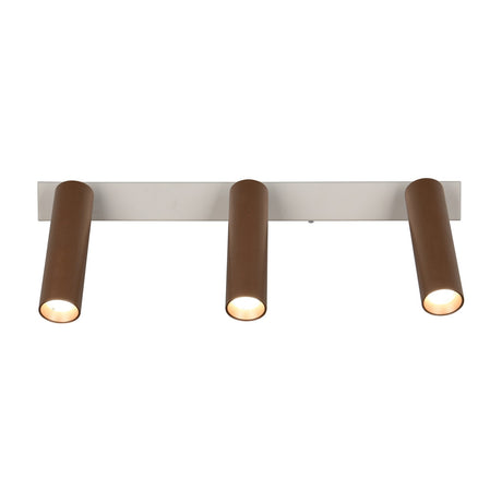 Ambala 3 Light LED Spotlight – Coffee
