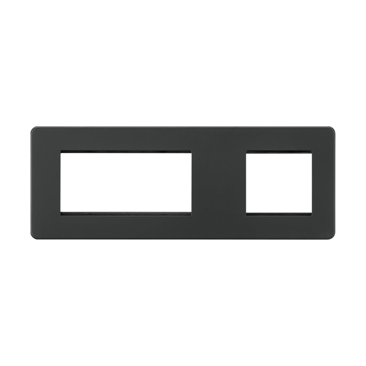 6G Modular Faceplate (2G + 4G) - Anthracite