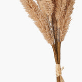 Natural Apricot Foxtail Hand-Tied 3 Stem Bundle Artificial Flowers