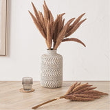 Mulberry Brown Foxtail Hand-Tied 3 Stem Bundle Pack Artificial Flowers