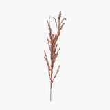 Mulberry Brown Autumn Leaf Pack of 6 Artificial Flowers - 109cm