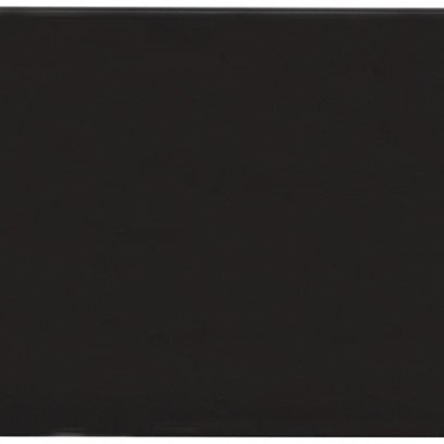 Adastra 3U 19" rack blanking panel by AVSL in matt black powder coated steel, shown as a plain rectangular front face on a light background.
