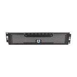 Adastra 2U Lockable Steel Mesh Rack Security Panel