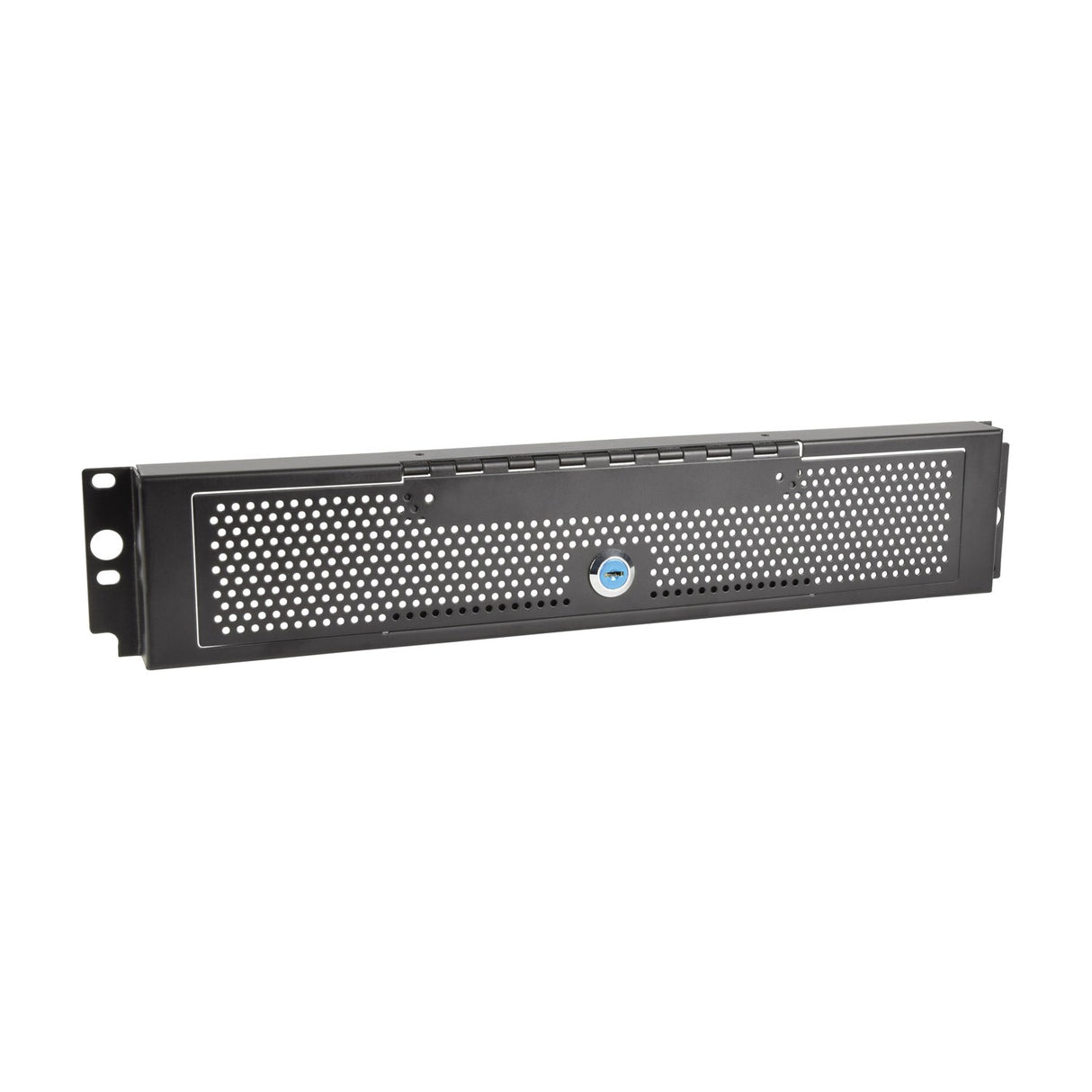 Adastra 2U Lockable Steel Mesh Rack Security Panel