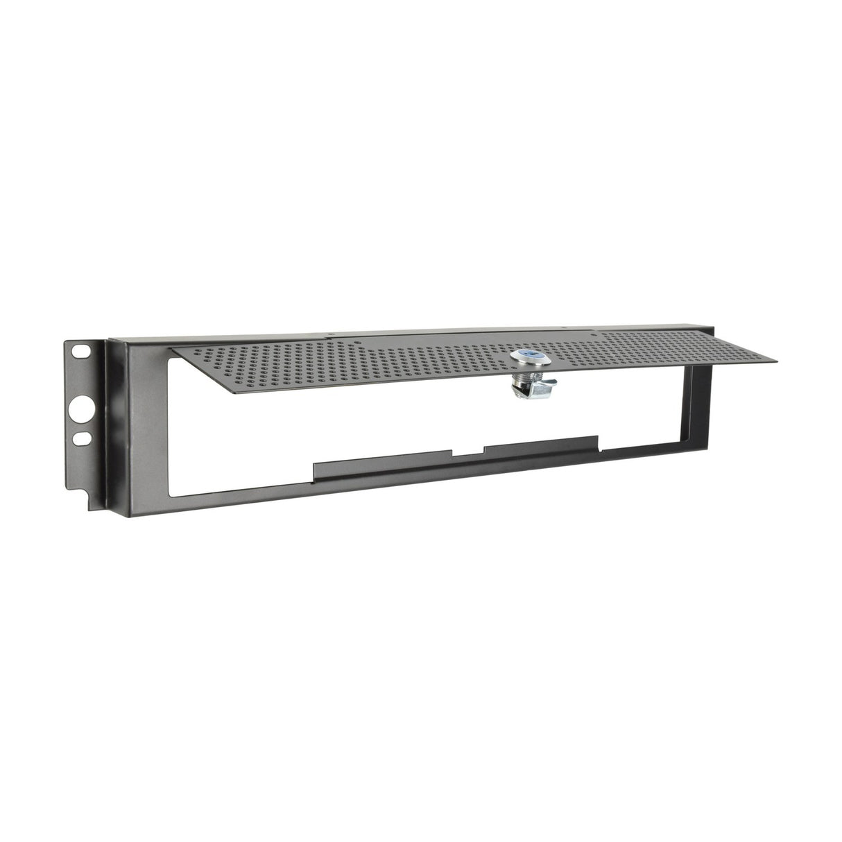 Adastra 2U Lockable Steel Mesh Rack Security Panel