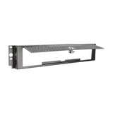 Adastra 2U Lockable Steel Mesh Rack Security Panel