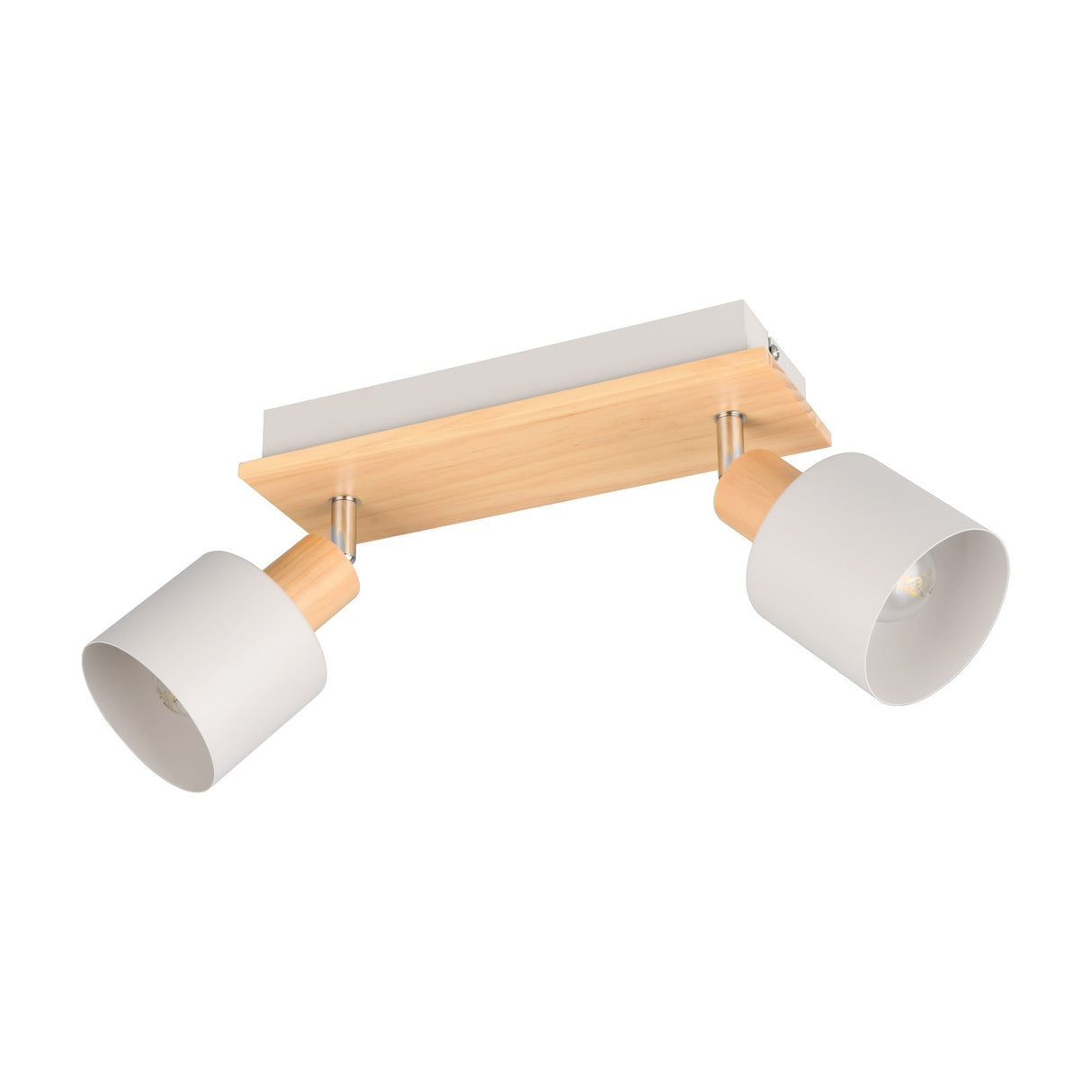 Shanti 2 Light Spotlight – Warm Grey