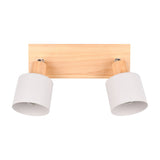 Shanti 2 Light Spotlight – Warm Grey