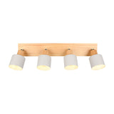 Shanti 4 Light Spotlight – Warm Grey