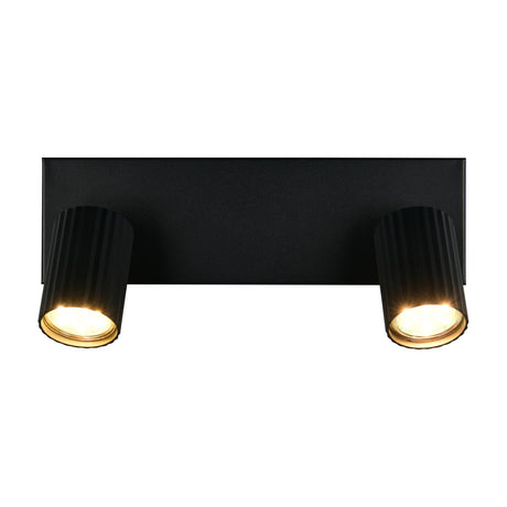 Soka 2 Light Spotlight – Matt Black