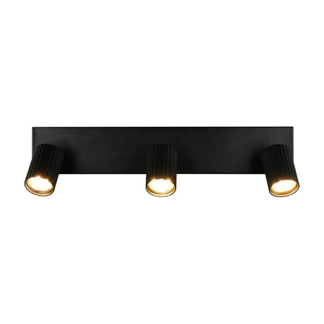Soka 3 Light Spotlight – Matt Black