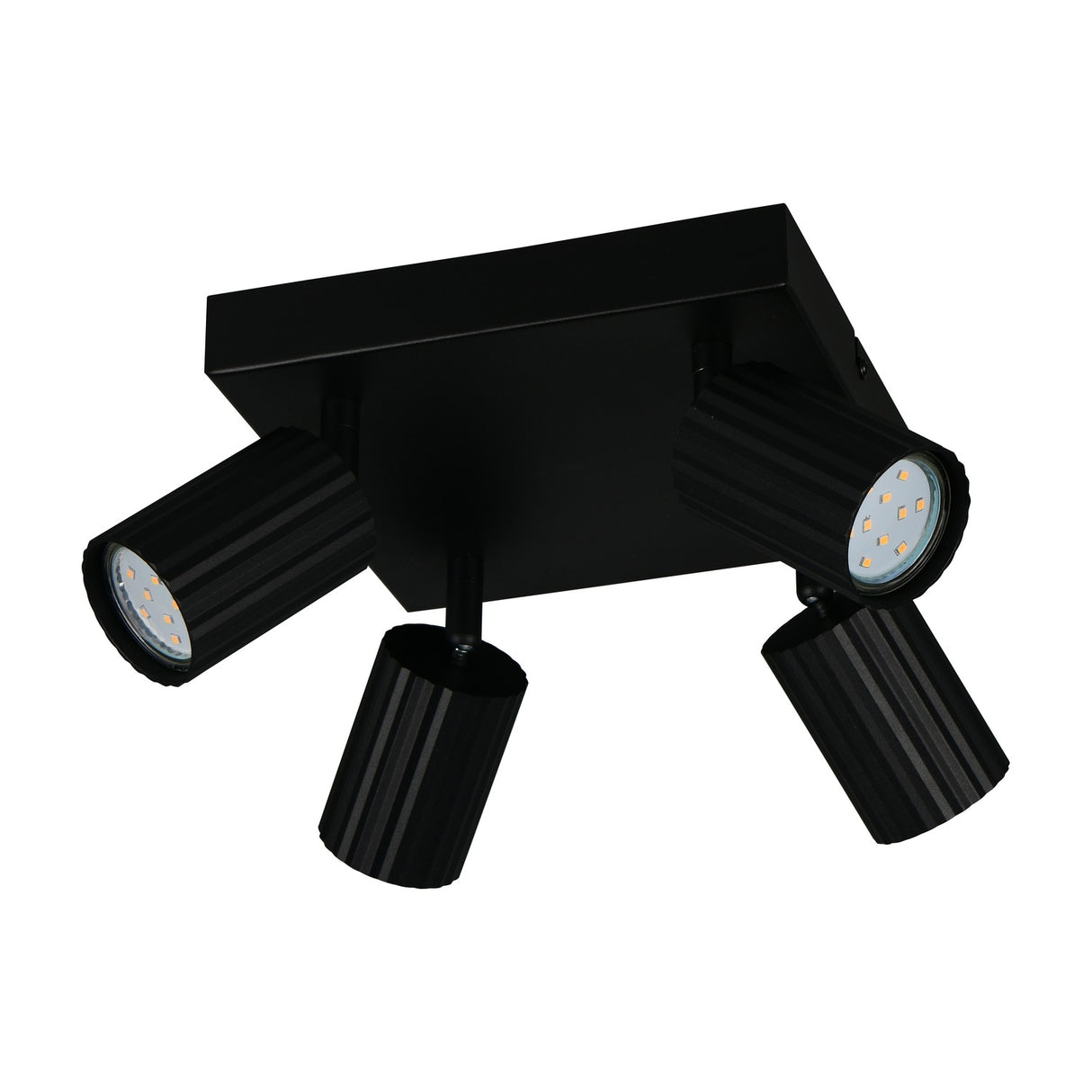 Soka 4 Light Spotlight – Matt Black