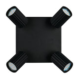 Soka 4 Light Spotlight – Matt Black
