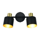 Eva 2 Light Spotlight – Black & Gold