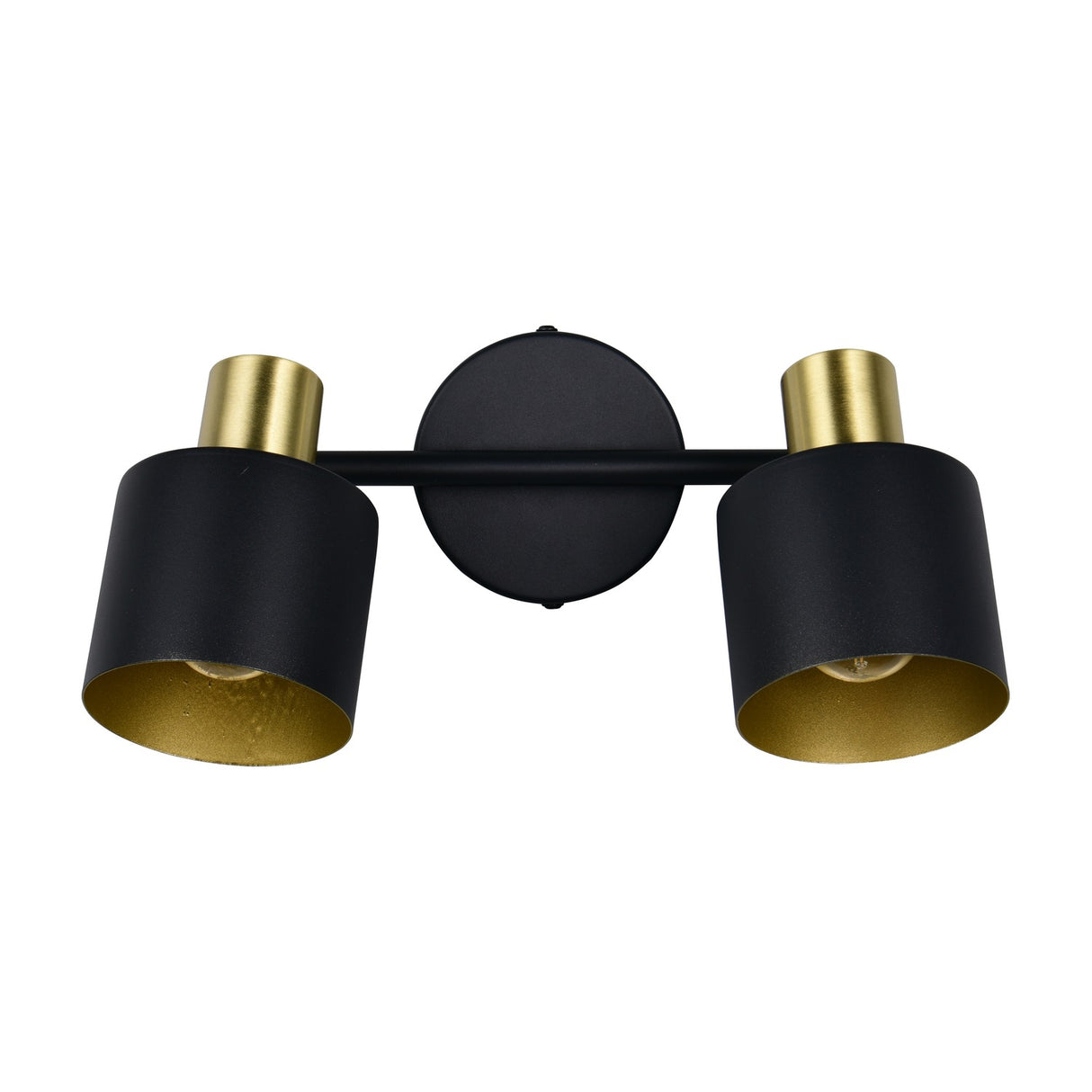 Eva 2 Light Spotlight – Black & Gold