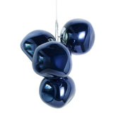 Lava 4 Light LED Chandelier - Blue