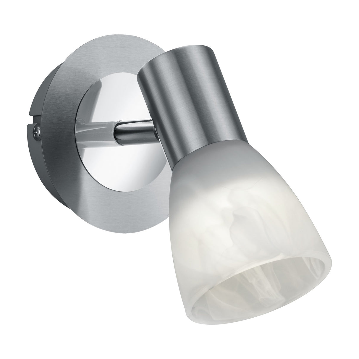 Levisto 10cm LED Spotlight – Satin Nickel