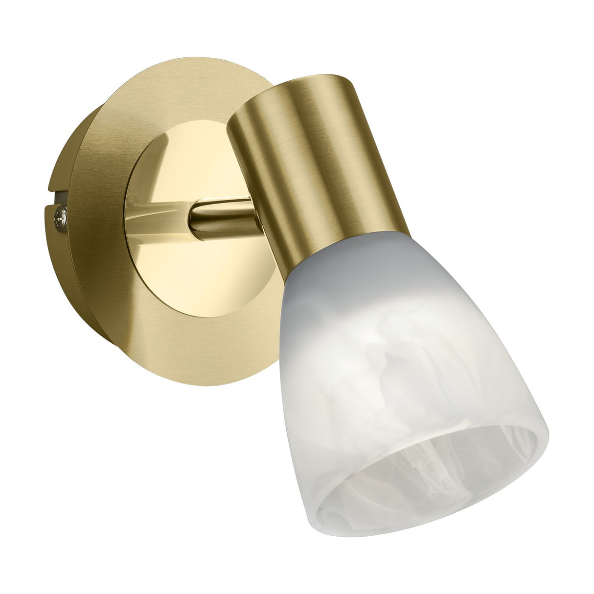 Levisto LED Spotlight – Satin Brass