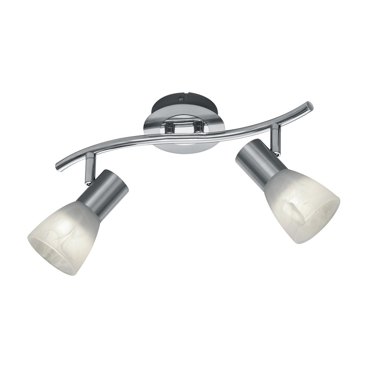 Levisto 2 Light LED Spotlight – Satin Nickel
