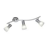Levisto 3 Light LED Bar Spotlight – Satin Nickel