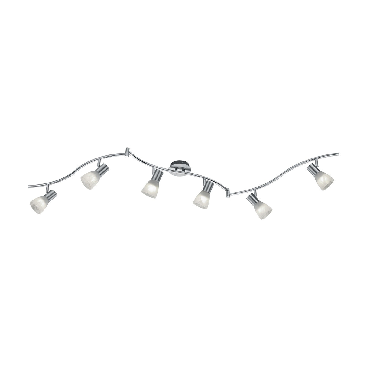 Levisto 6 Light LED Spotlight – Satin Nickel