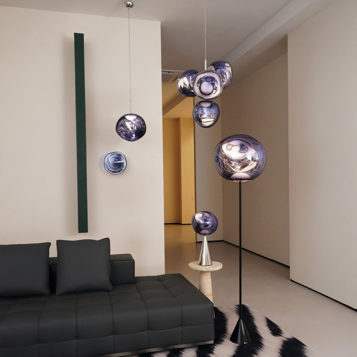 Lava Large LED Wall & Ceiling Light - Blue