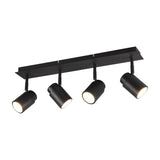 Angelo 4 Light Floodlight – Matt Black