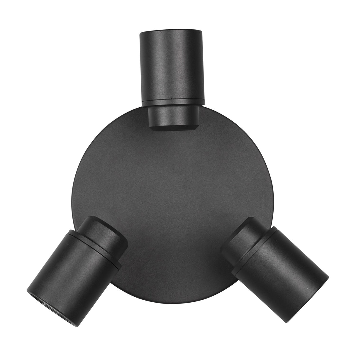 Angelo 3 Light Floodlight – Matt Black