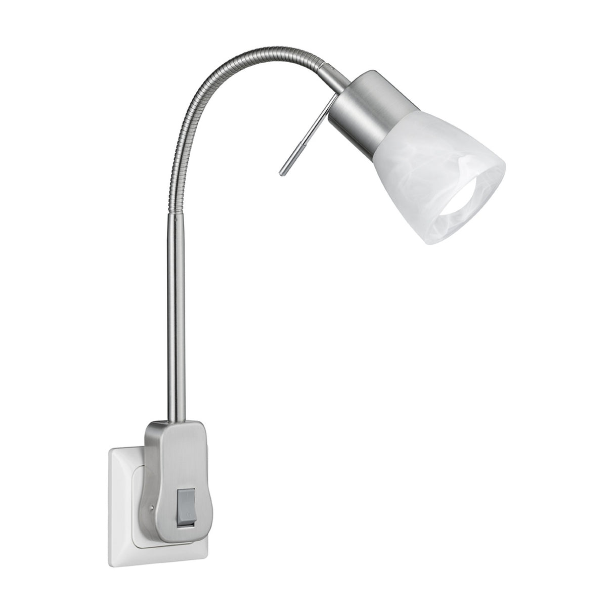Levisto 7cm LED Spotlight – Satin Nickel