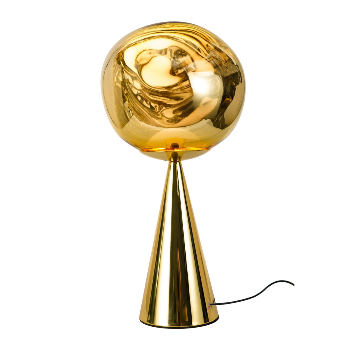 Lava LED Table Lamp - Gold