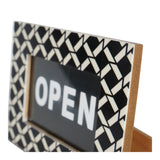 Lorna Black & White Photo Frame - 10x15cm