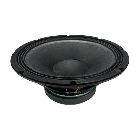 Citronic LFCUBA-12 12" PA woofer with reinforced paper cone and steel frame basket, shown at an angle on a plain white background.