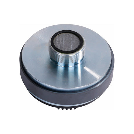 Citronic HF2CASA-8A-10A titanium HF compression driver with 34mm threaded exit and mesh-covered throat, shown on a plain white background.