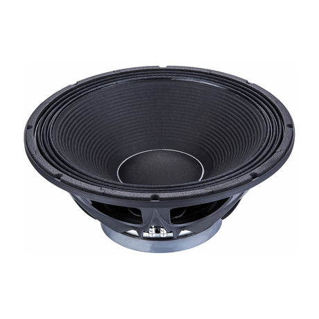 Citronic LF-C-118S 18" 1200W RMS sub driver by AVSL with reinforced paper cone and cast aluminium basket, shown on a plain white background.