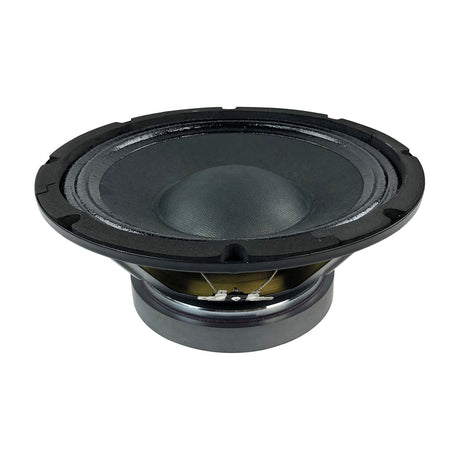 Citronic SUBCASA-10B 10" sub driver by AVSL with reinforced paper cone and steel frame basket, shown at an angle on a plain white background.