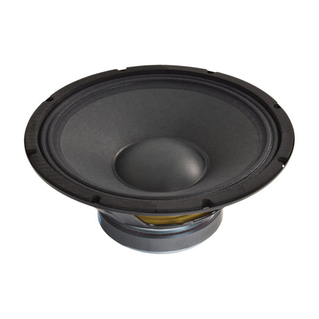 Citronic SUBCASA-12BA 12" sub driver with reinforced black paper cone and steel frame basket, shown on a plain white background.
