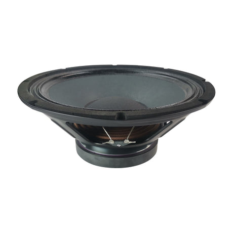 Citronic LFHF-CM10A 10in coaxial full range driver with black paper cone and mesh dust cap, shown side-on against a plain white background.