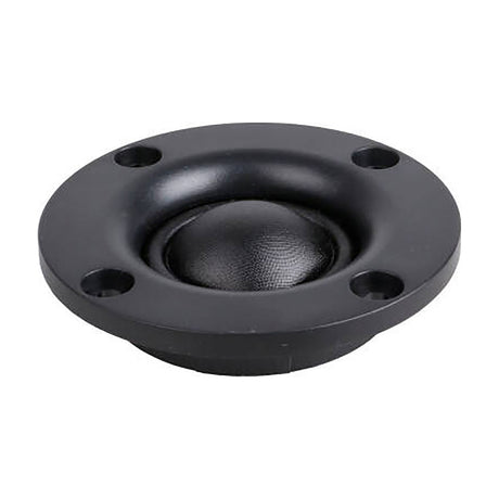Citronic HFCUBA-6 1" silk dome tweeter with black round flange and four mounting holes, shown on a plain white background.