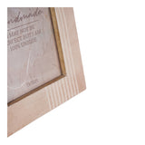 Mango Wood Peach Photo Frame (Style 1) - 13x18cm