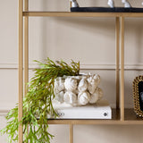 Glazed Ceramic Fruit Vase – Ivory