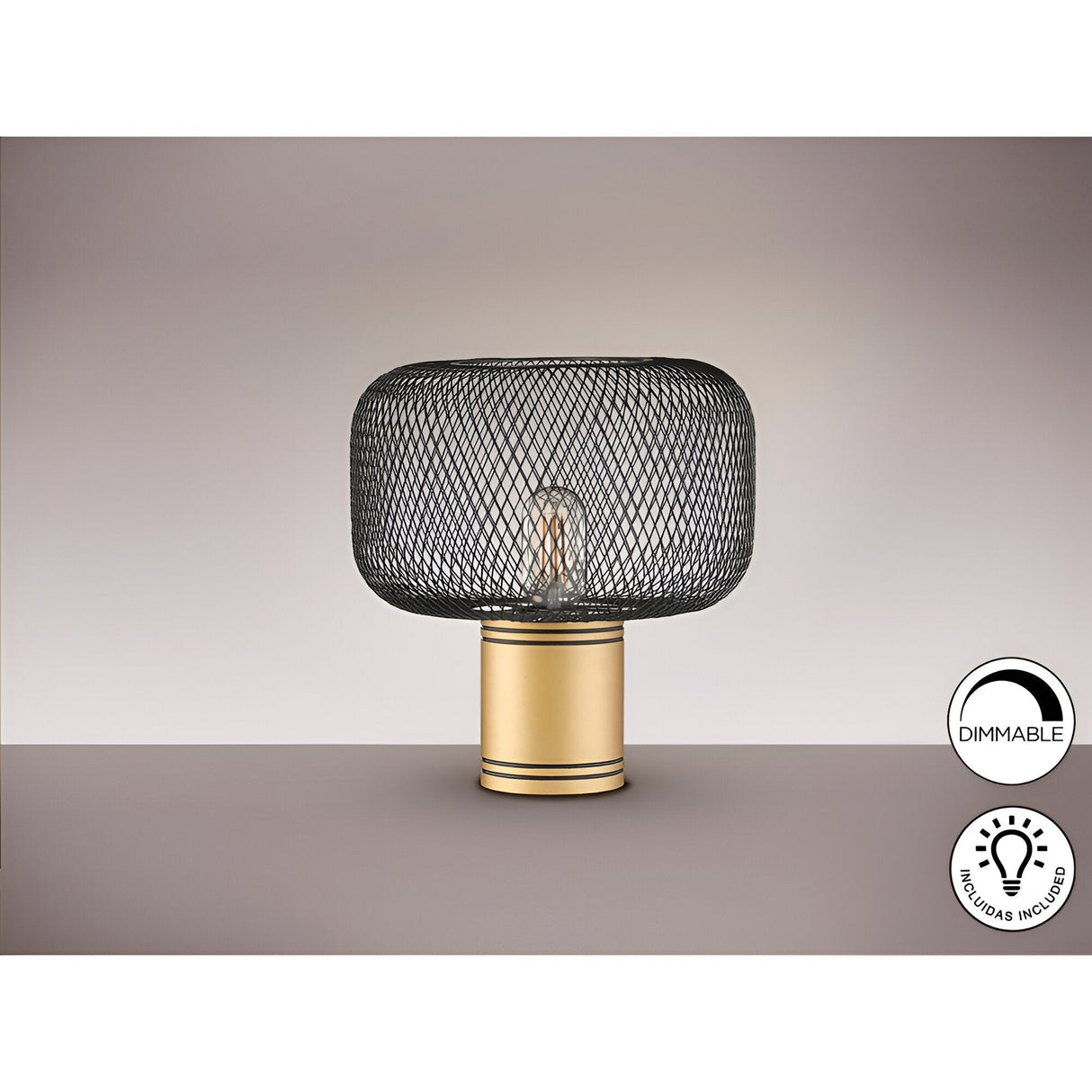Osiris Table Lamp - Gold/Black