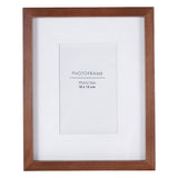 Ruben Rubberwood Brown Photo Frame - 10x15cm