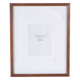 Ruben Rubberwood Brown Photo Frame - 13x18cm