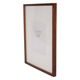 Ruben Rubberwood Brown Photo Frame - 20x25cm