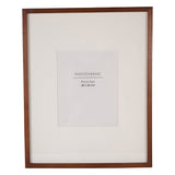 Ruben Rubberwood Brown Photo Frame - 20x25cm